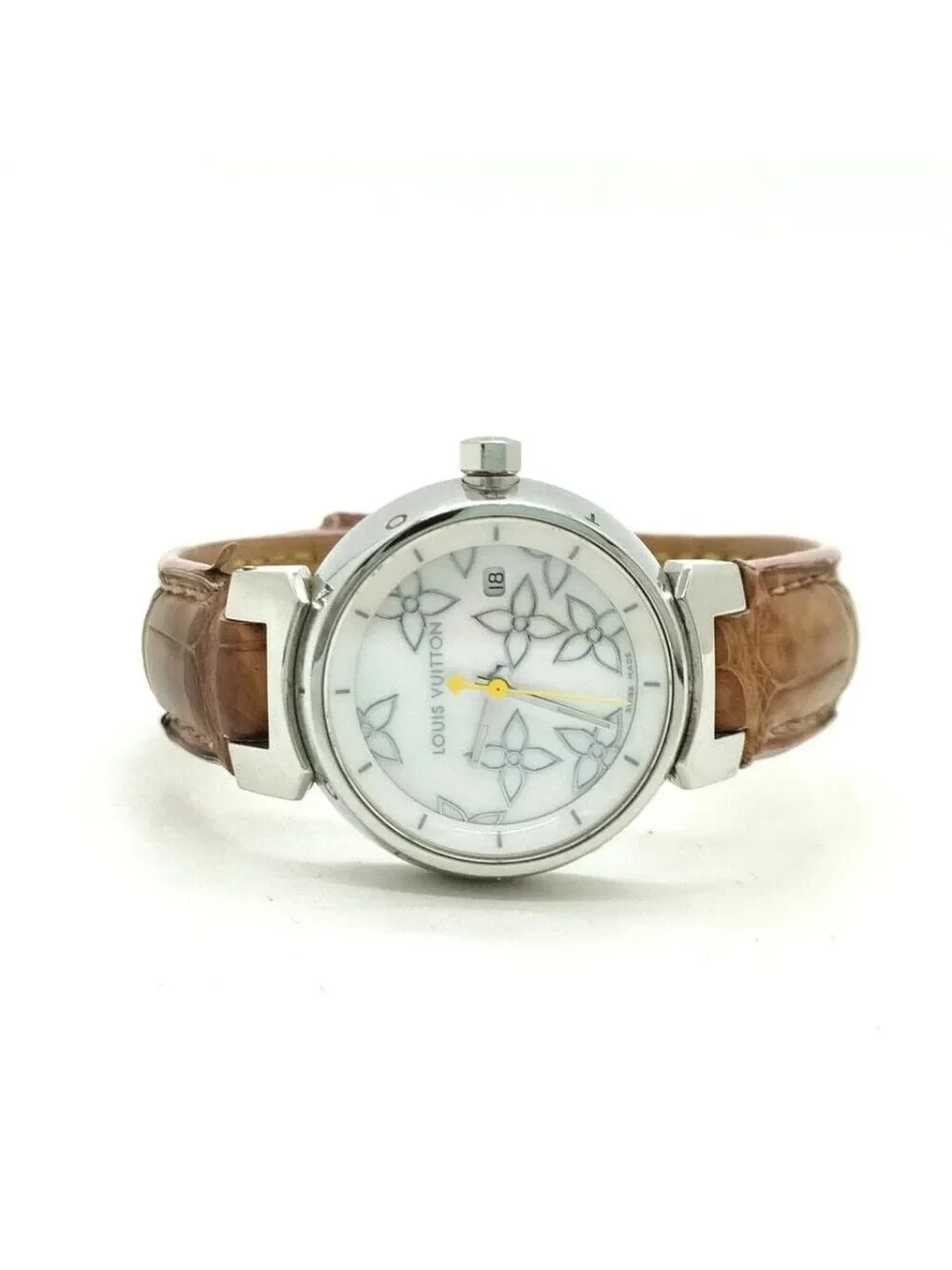 Louis Vuitton Watch  27mm Women's Whites X Browns 600-051925